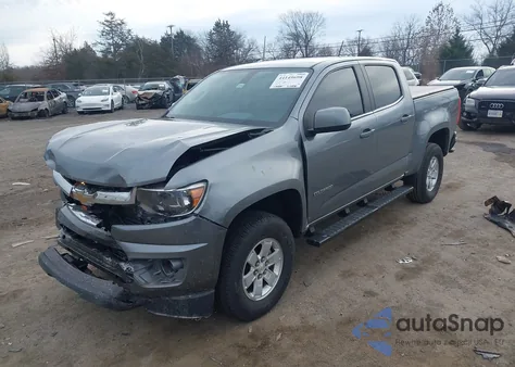 2020 Chevrolet Colorado 2Wd Short Box Wt из США, поврежденный, VIN 1GCGSBEN4L1241955